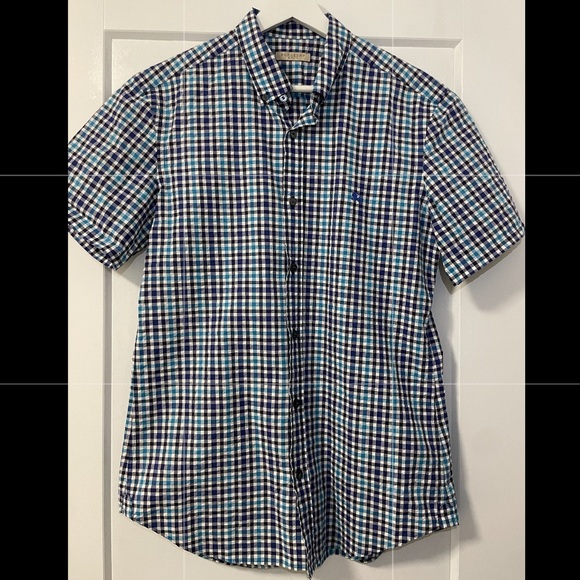 Burberry Short Sleeve Button Down Shirt - Size S - Picture 1 of 5